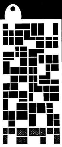 IndigoBlu Stencil 6x3" - Squares